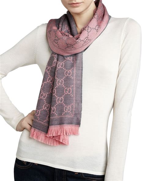 shop gucci scarf|gucci scarf women's.